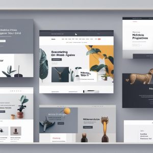 Web Design Projects: Portfolio Website